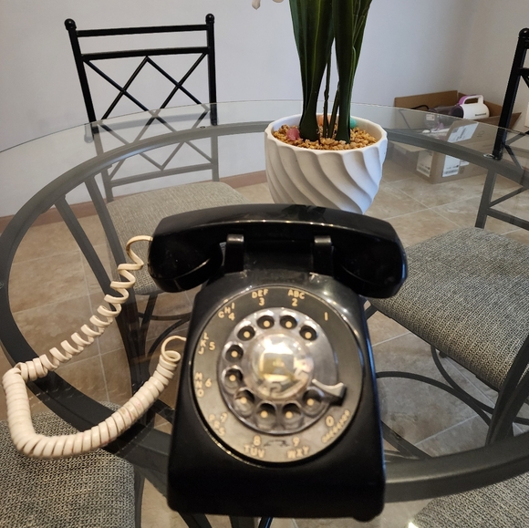 Vintage Stromberg Carlson Rotary Telephone Black Phone good condition - Picture 6 of 12